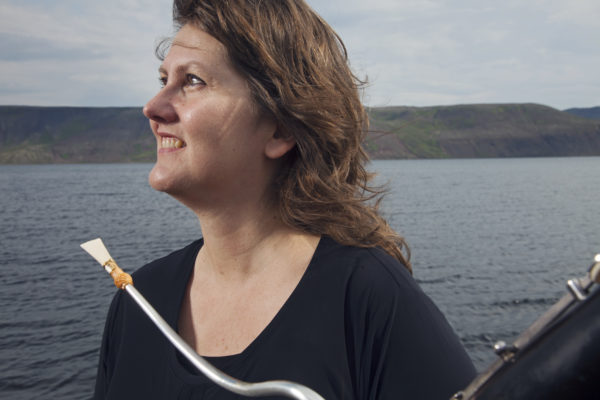 Icelandic bassoonist Kristín Mjöll Jakobsdóttir