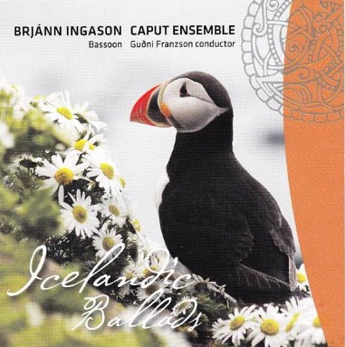 Photo of CD cover - Icelandic Ballads. Brjánn Ingason